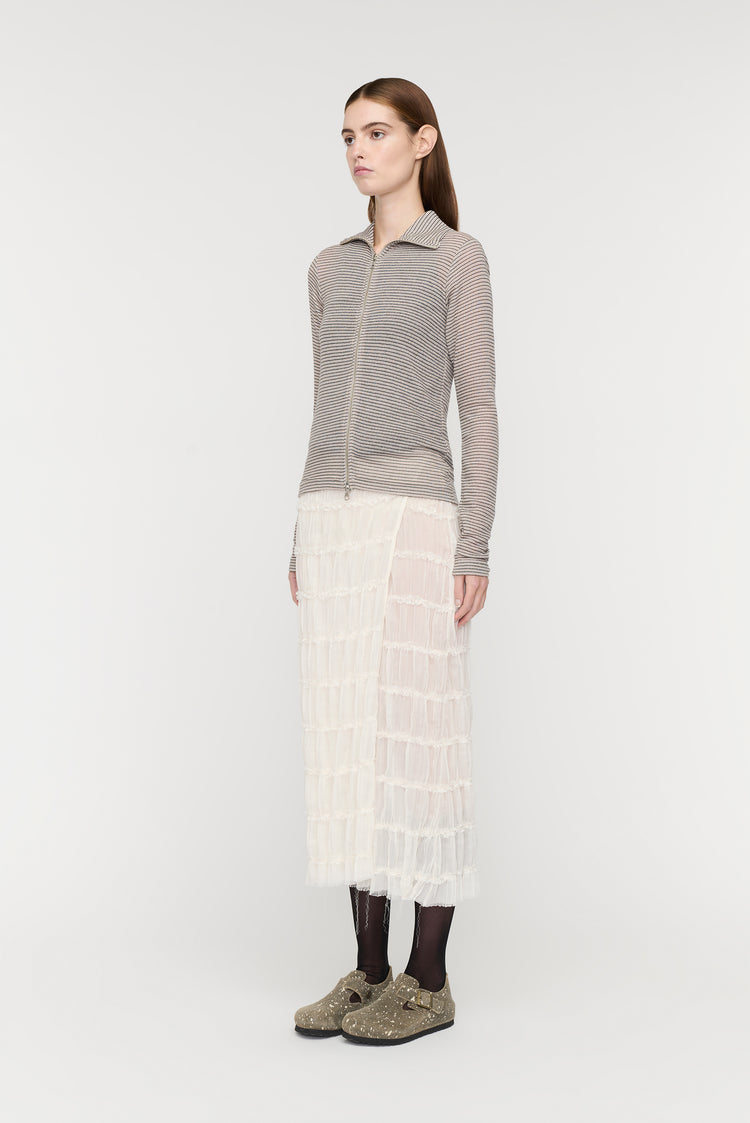Song For The Mute Zip Up Cardigan / Song For The Mute