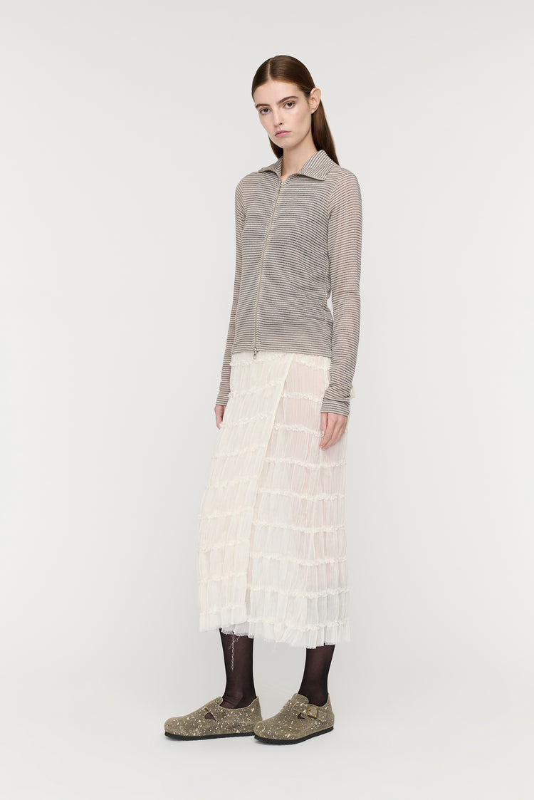 Song For The Mute Zip Up Cardigan / Song For The Mute
