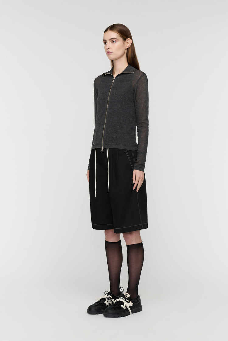 Song For The Mute Zip Up Cardigan / Song For The Mute