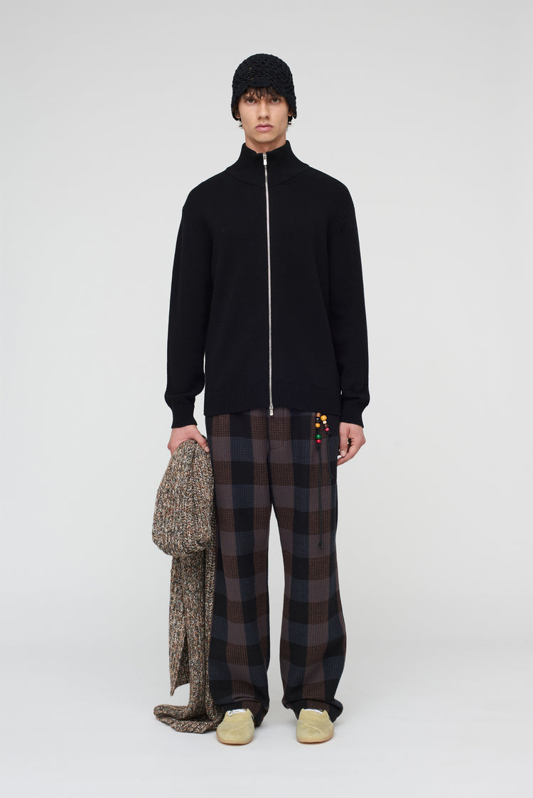 song for the mute Zip Up Funnel Cardigan / Song for the Mute