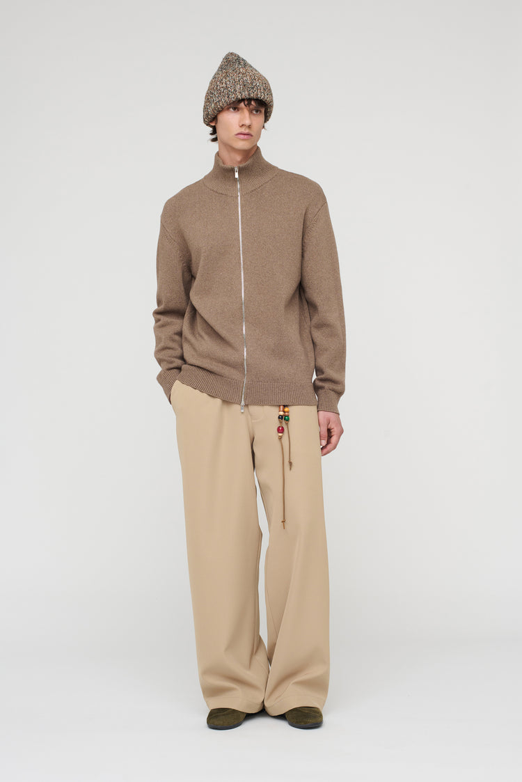 song for the mute Zip Up Funnel Cardigan / Song for the Mute