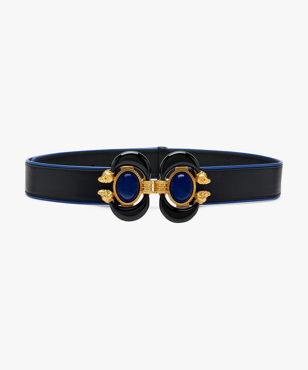 sonia petroff Aries Leather Belt Black
