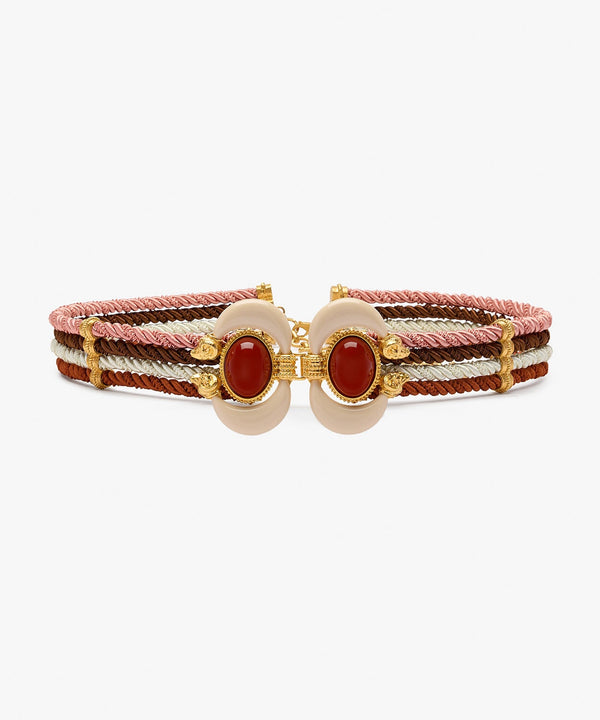 sonia petroff Aries Twisted Cord Belt Multi