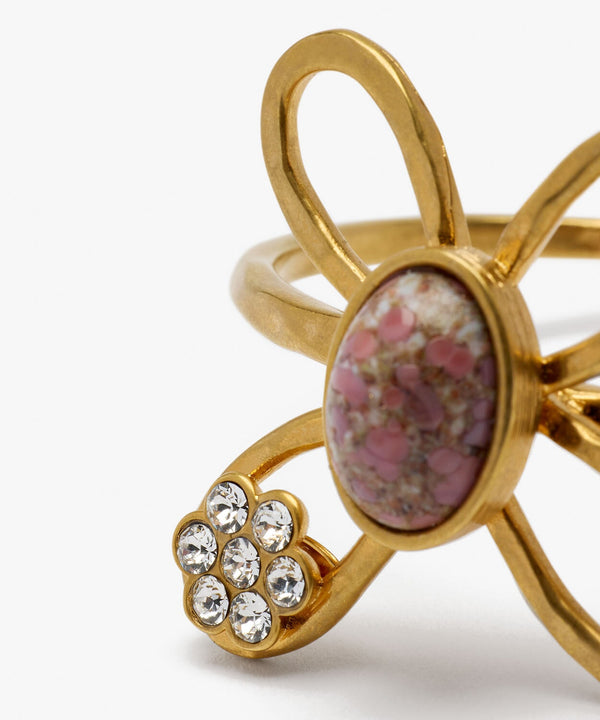 Sonia Petroff Big Blossom Bracelet Pink
