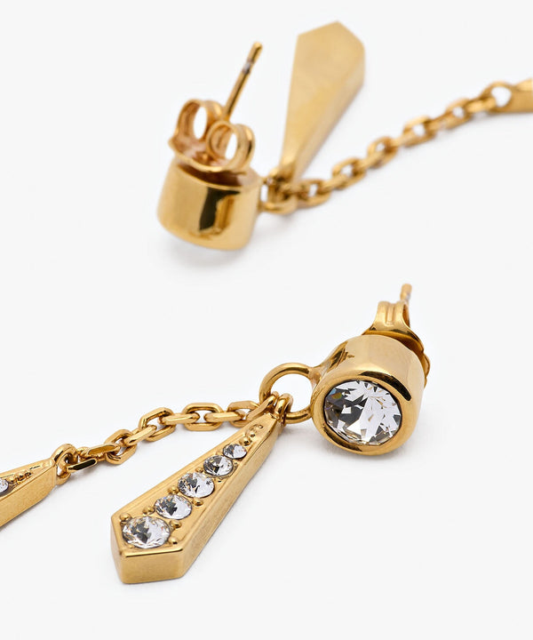 Sonia Petroff Cascata Drop Earrings Gold