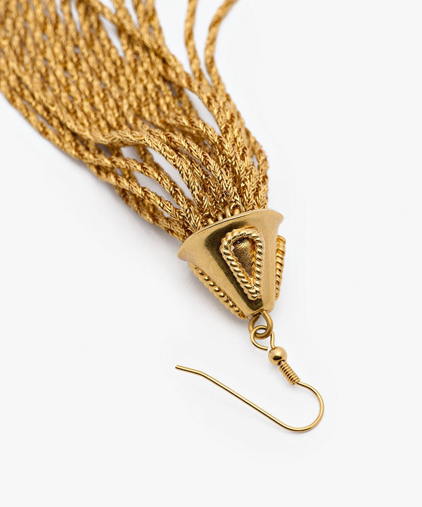 Sonia Petroff Cascata Tassel Earrings