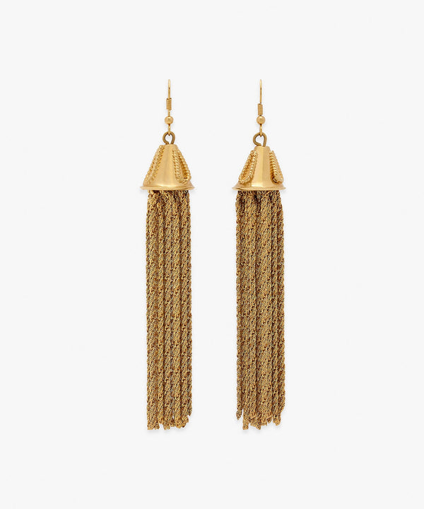 sonia petroff Cascata Tassel Earrings