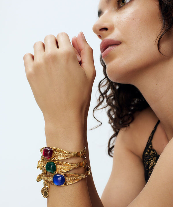 Sonia Petroff Classic Eye Bracelet Blue