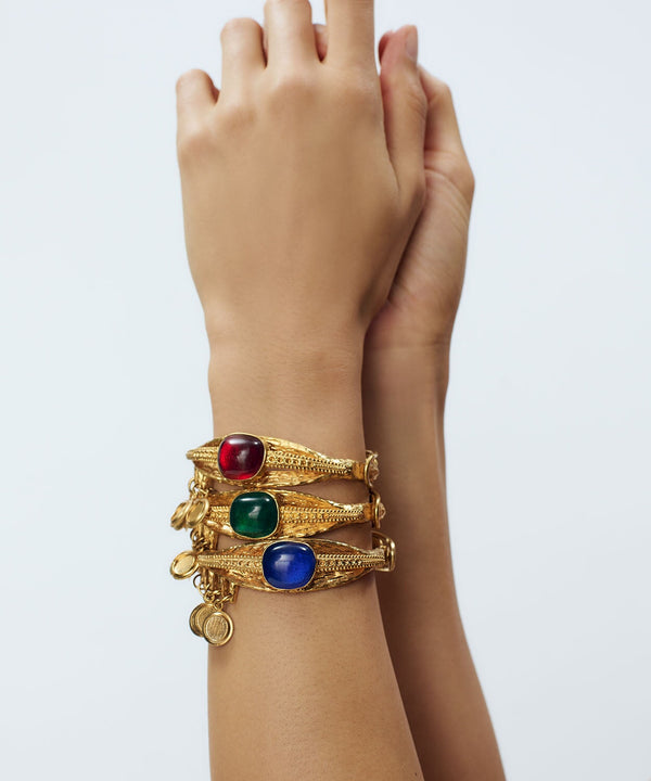 Sonia Petroff Classic Eye Bracelet Blue