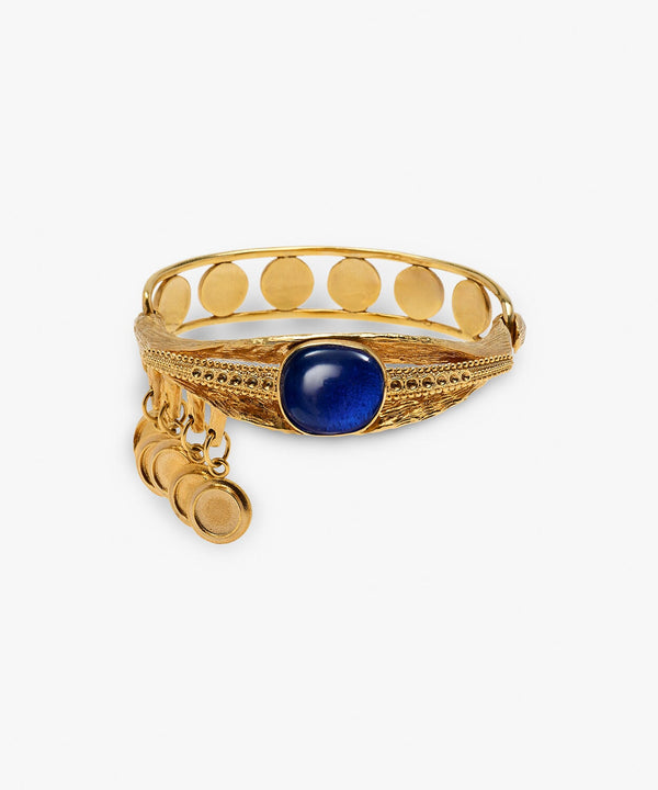 sonia petroff Classic Eye Bracelet Blue