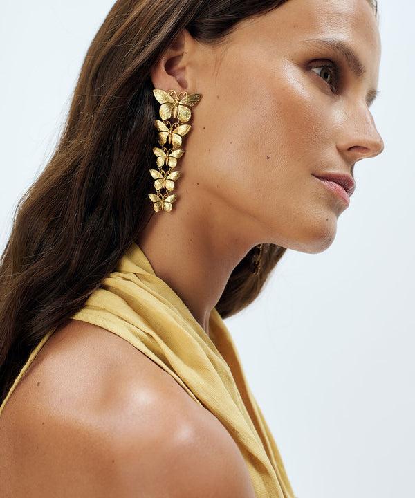 Sonia Petroff Farfalla Drop Earings