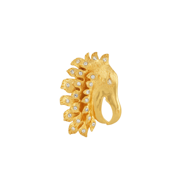 sonia petroff Griffin Brooch