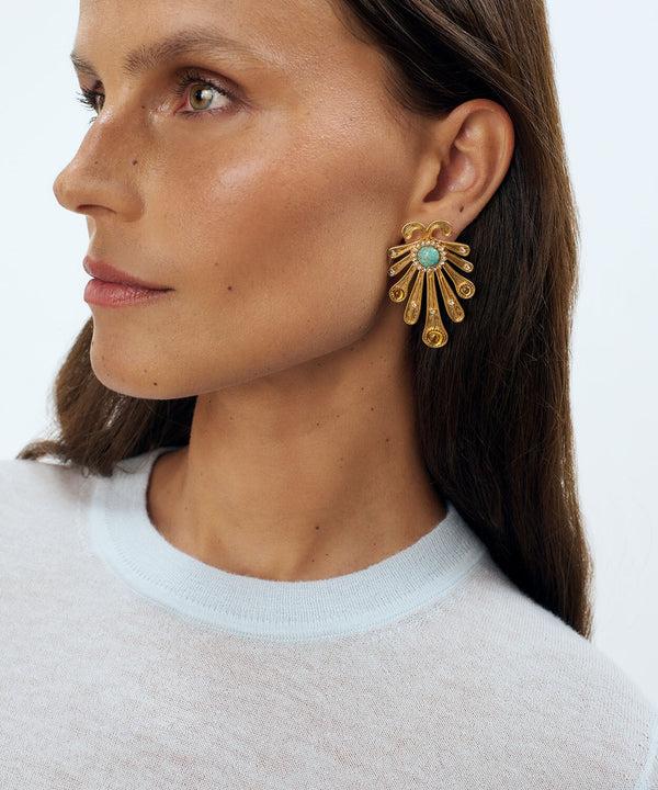 Sonia Petroff Kiss Fish Earrings