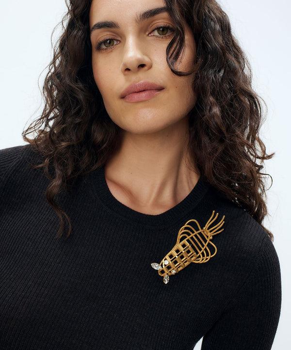 Sonia Petroff Lobster Brooch