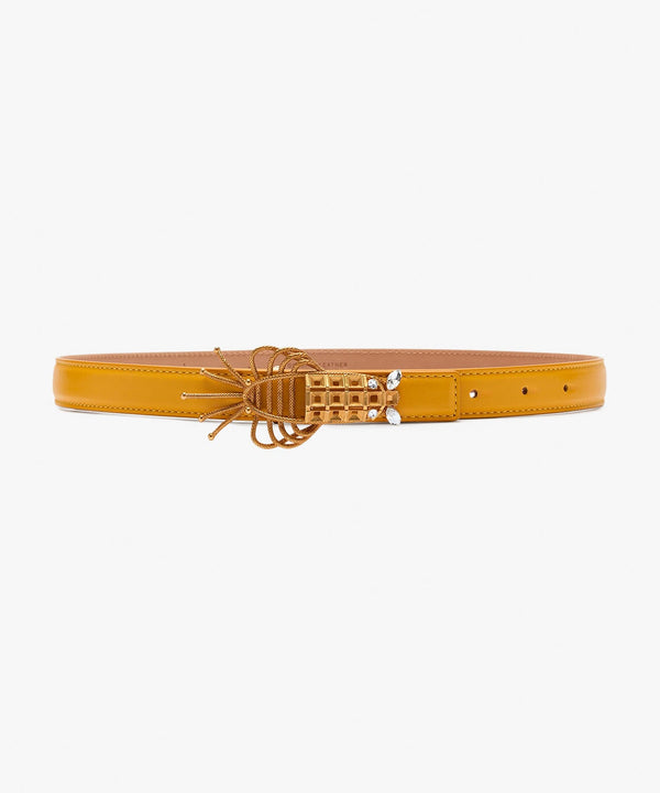 sonia petroff Lobster Narrow Belt Yellow