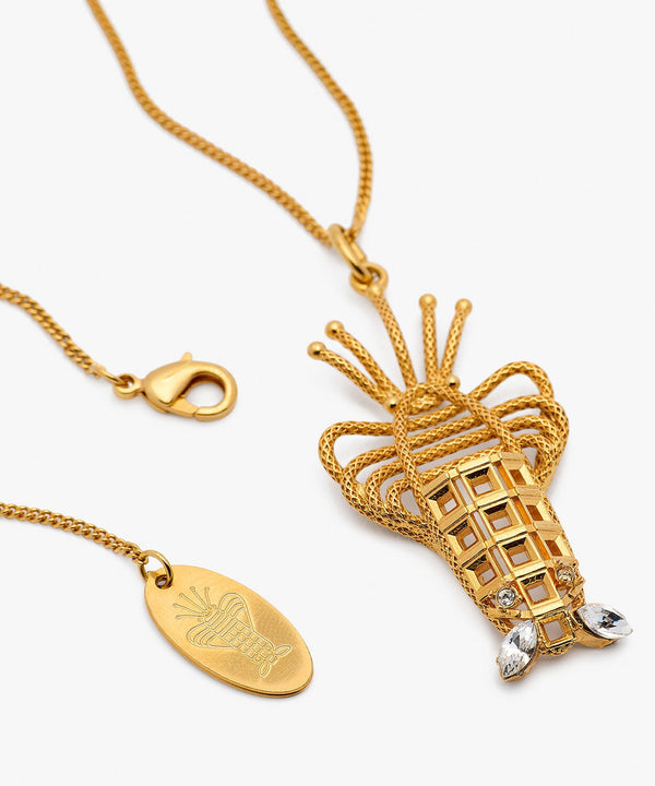 Sonia Petroff Lobster Necklace