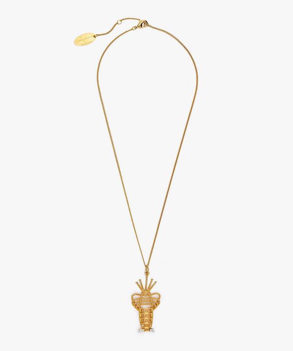 sonia petroff Lobster Necklace