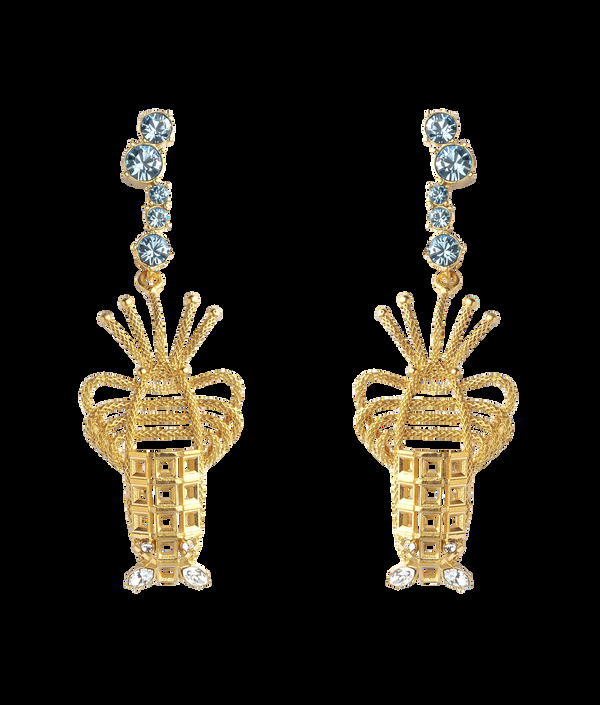 sonia petroff Lobster Pierced Earrings