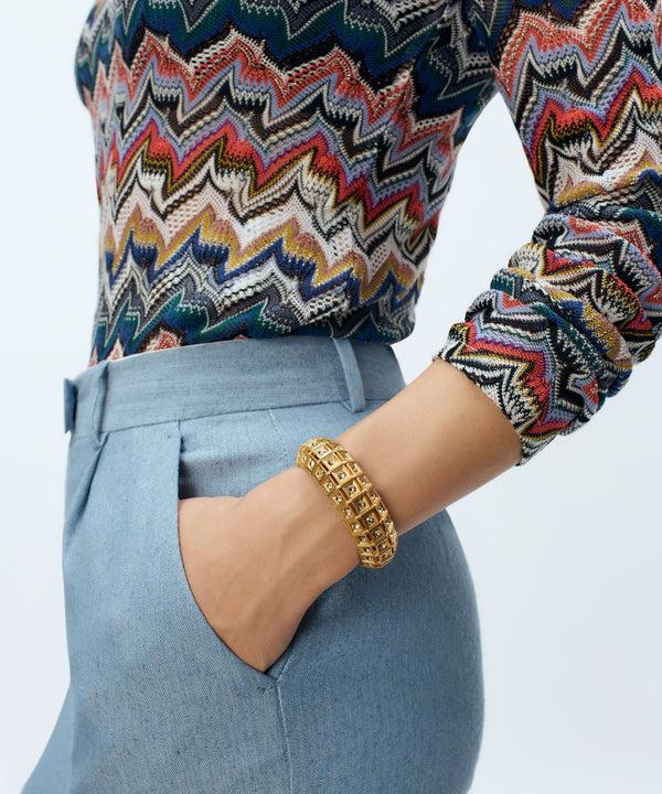 Sonia Petroff Lobster Vibe Bracelet Gold