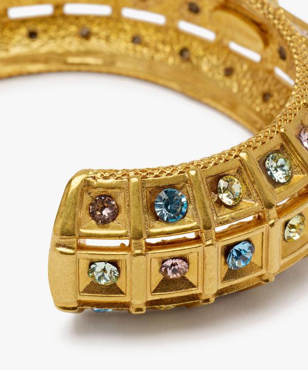 Sonia Petroff Lobster Vibe Bracelet Gold Multi