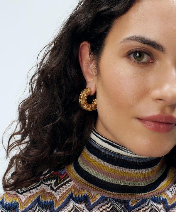 Sonia Petroff Lobster Vibe Earrings Gold