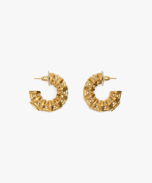 sonia petroff Lobster Vibe Earrings Gold