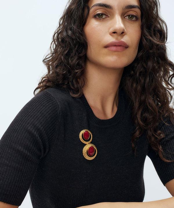 Sonia Petroff Nest Brooch