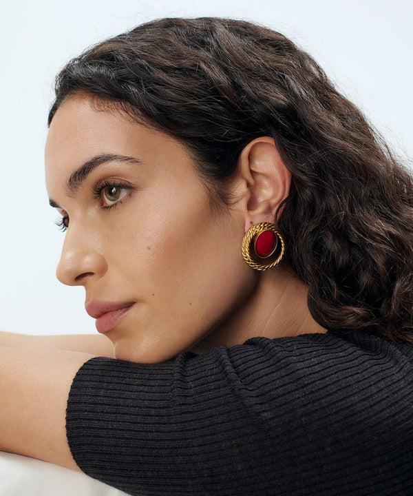 Sonia Petroff Nest Earrings