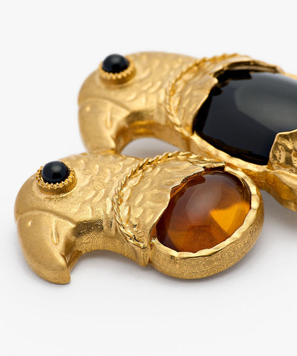 Sonia Petroff Parrot Brooch