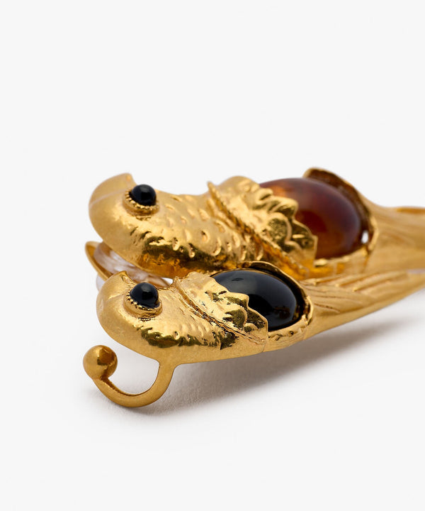 Sonia Petroff Parrot Earrings