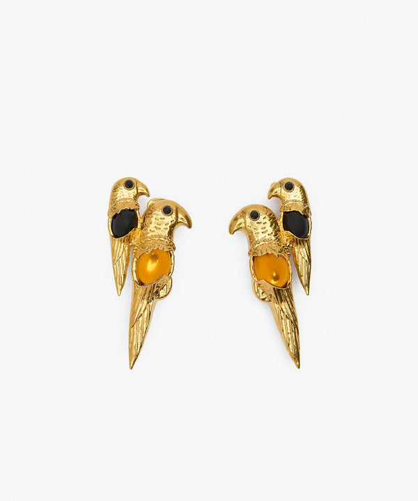 sonia petroff Parrot Earrings