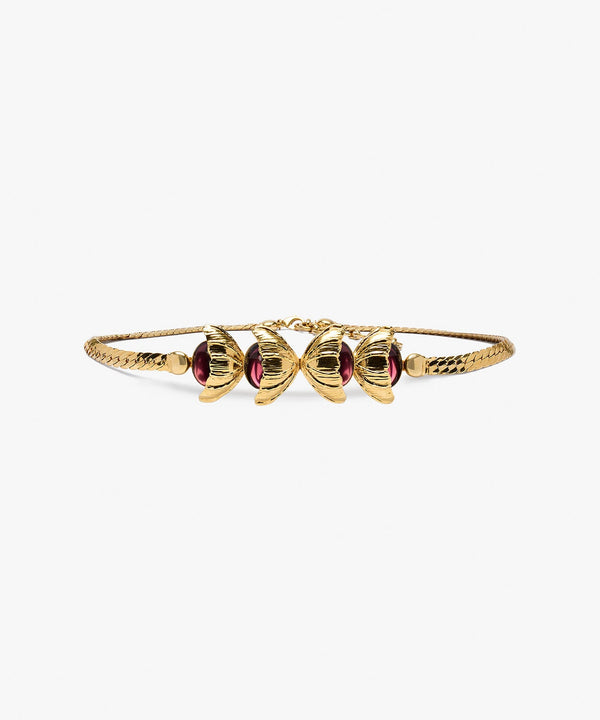 sonia petroff Retro Flower Chain Belt