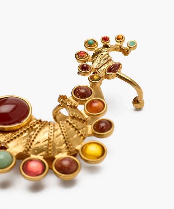 Sonia Petroff Seahorse Short Earrings