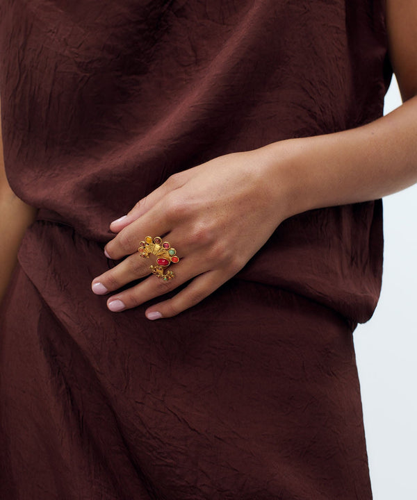 Sonia Petroff Seahorse Short Ring