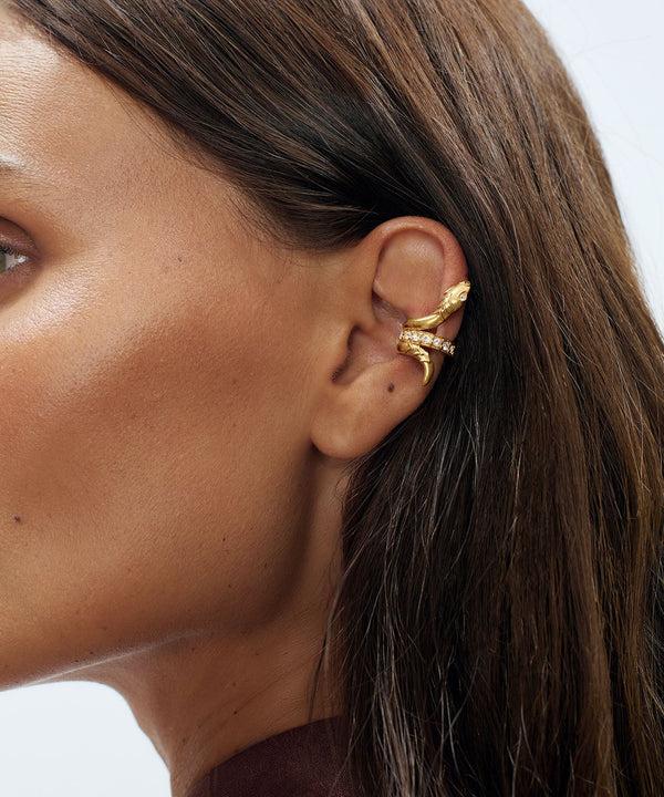 Sonia Petroff Serpente Ear Cuff Gold
