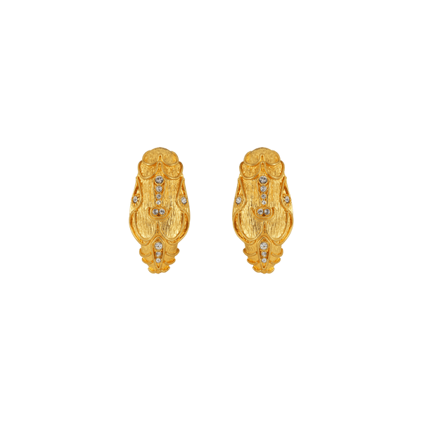 sonia petroff Serpente Earrings Clip Gold