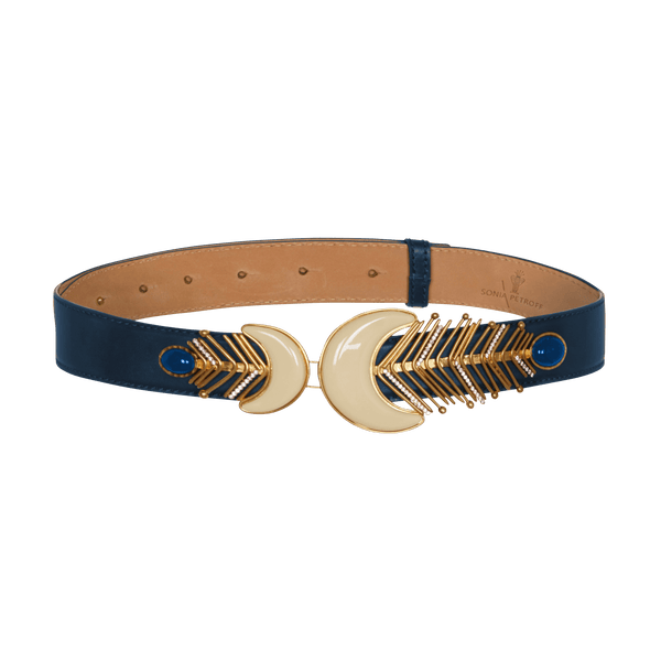 sonia petroff Shela Belt Blue