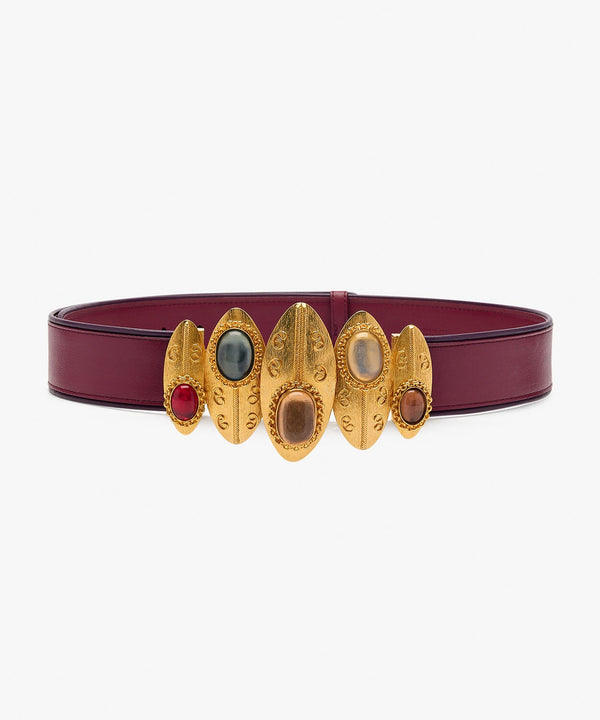 sonia petroff Shield Leather Belt