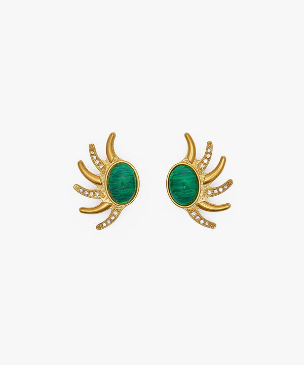sonia petroff Sun Half Earrings
