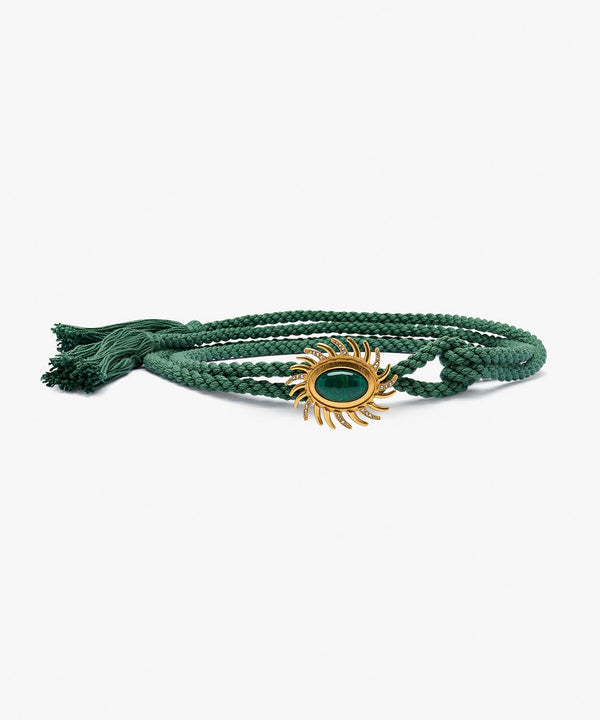 sonia petroff Sun Rope Belt Green