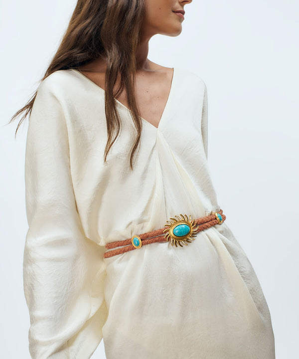 Sonia Petroff Sun Suede Belt