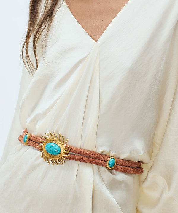 Sonia Petroff Sun Suede Belt