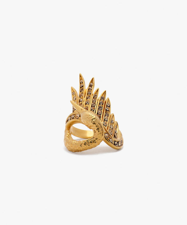 sonia petroff Swan Ring Gold