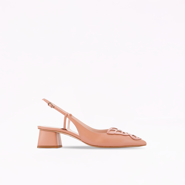 Sophia Webster Butterfly Low Slingback Antique Rose