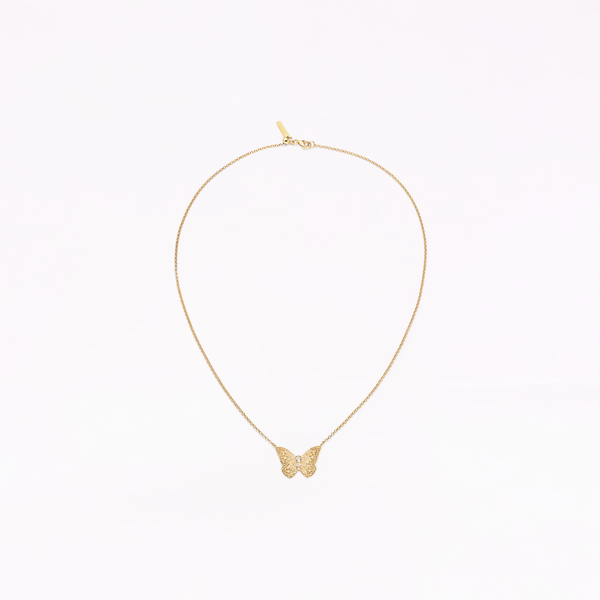 Sophia Webster Papillon 18K Gold Citrine Pendant Necklace Gold