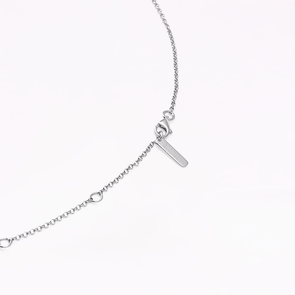 Sophia Webster Papillon Silver Multi Necklace Silver