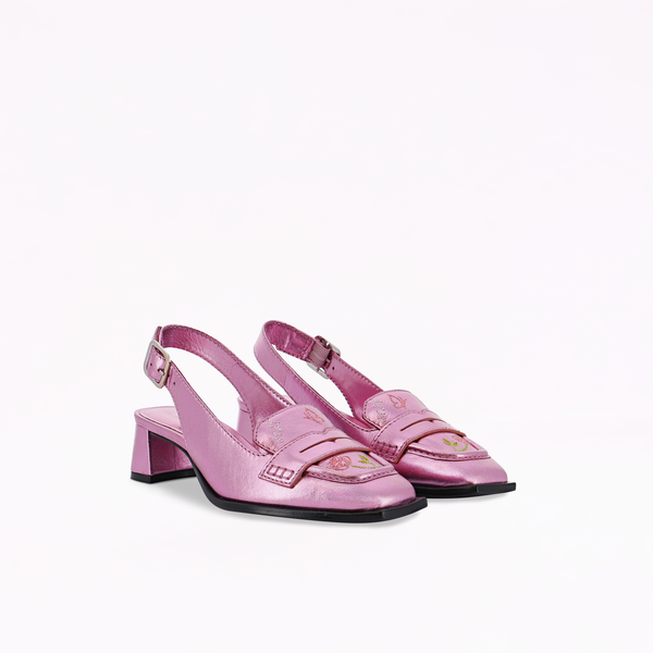 sophia webster Shelby Slingback Loafer Ice Lavender