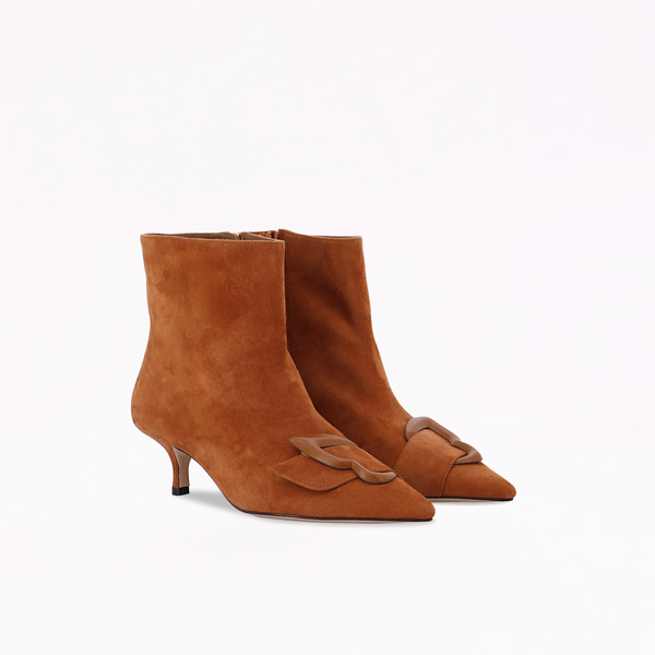 Sophia Webster Blair Low Ankle Boot Cinnamon