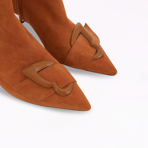 Sophia Webster Blair Low Ankle Boot Cinnamon