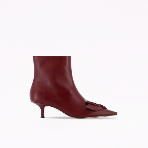 sophia webster Blair Low Ankle Boot Dark Cherry